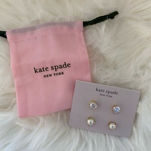Kate Spade 2 pair earring set